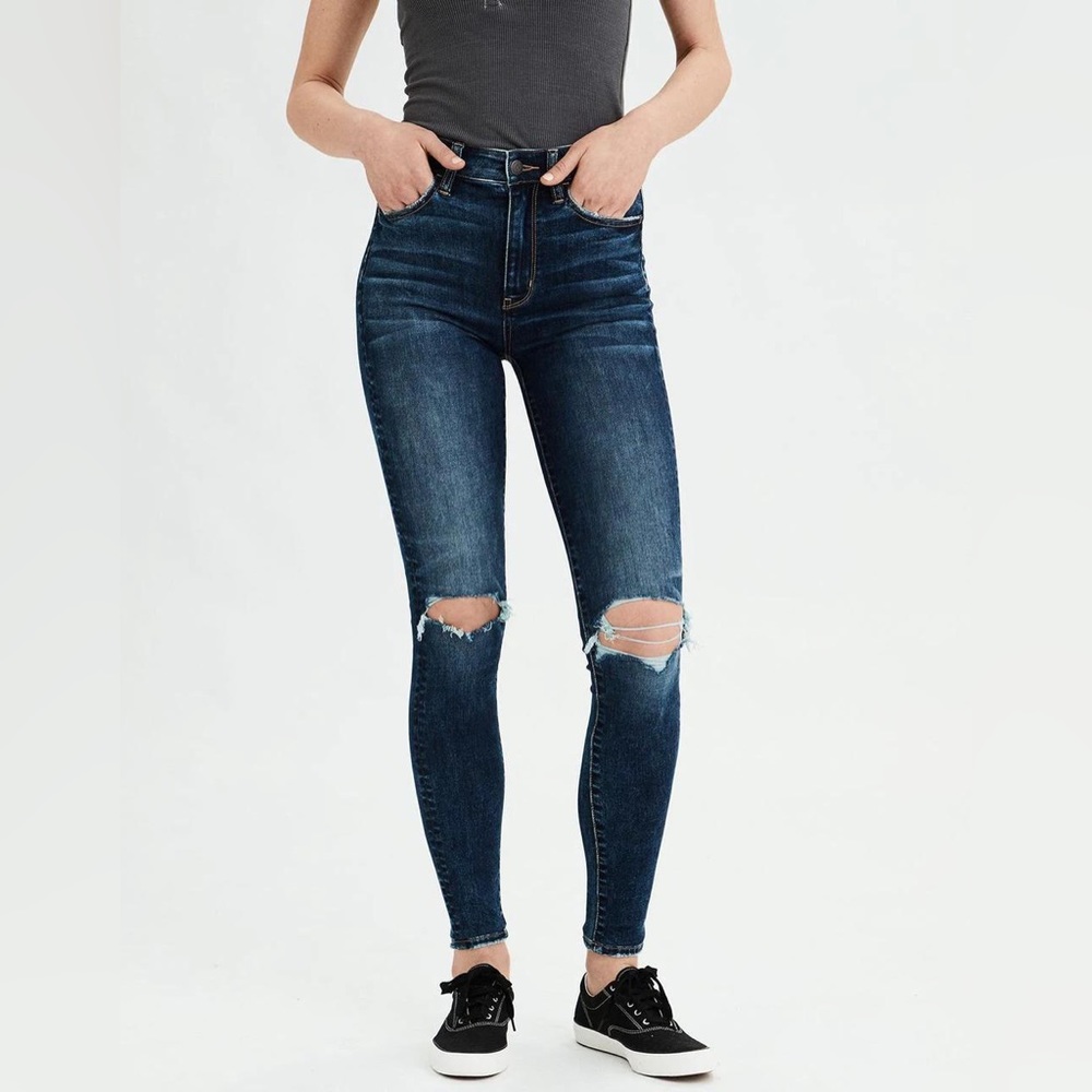 American Eagle Super High Rise Jegging